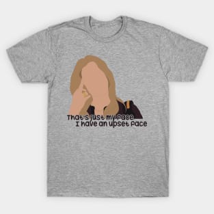 Upset Face, Jen Harding finger Dead to me T-Shirt